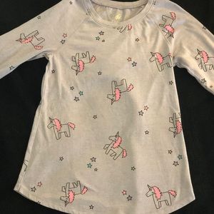 Girls Justice Unicorn Shirt